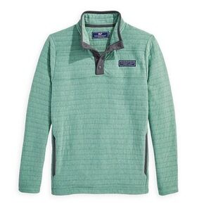Vineyard Vines Boy's Quilted Shep Shirt
- Starboard Green - Size L 12-14